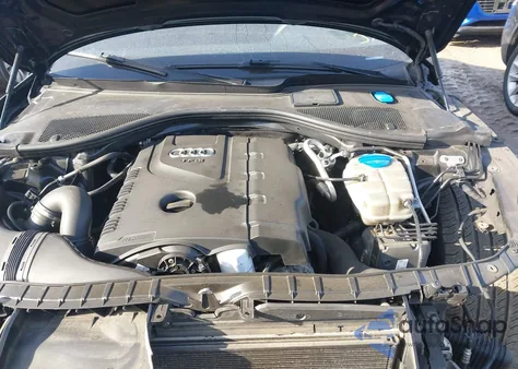 2013 Audi A6 2.0T Premium from USA, damaged, VIN WAUGFAFC1DN016900